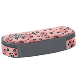 BeUniq Leopardenbeutel - 23 x 10 x 5 cm - Pink BeUniq Leopardenbeutel - 23 x 10 x 5 cm - Pink