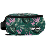 BeUniq Heuptasje Jungle - 24 x 13 x 9 cm - Groen