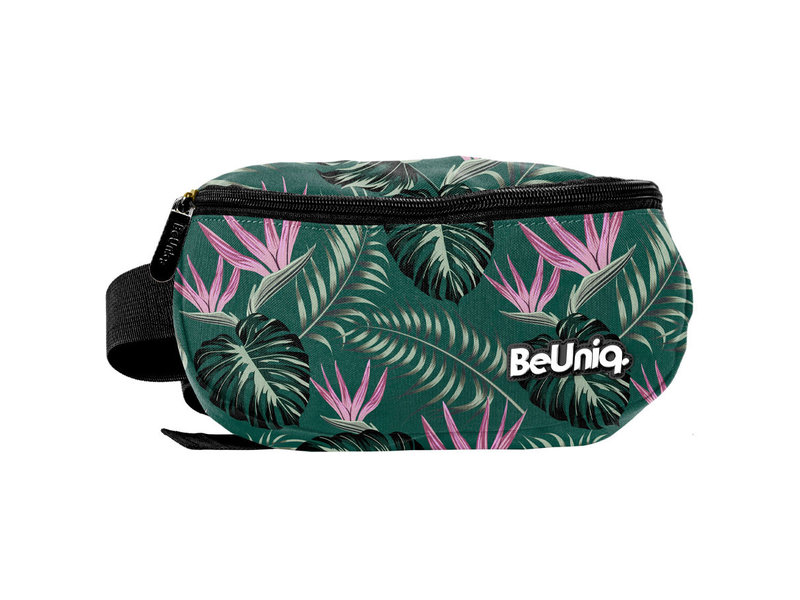 BeUniq Sac de taille Jungle - 24 x 13 x 9 cm - Vert