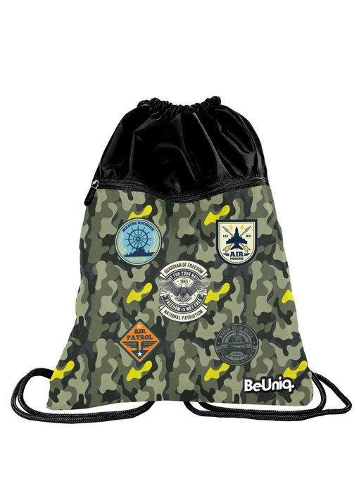 BeUniq Gymbag Militaire 47 cm