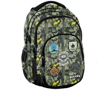 BeUniq Rucksack Militär 41 cm