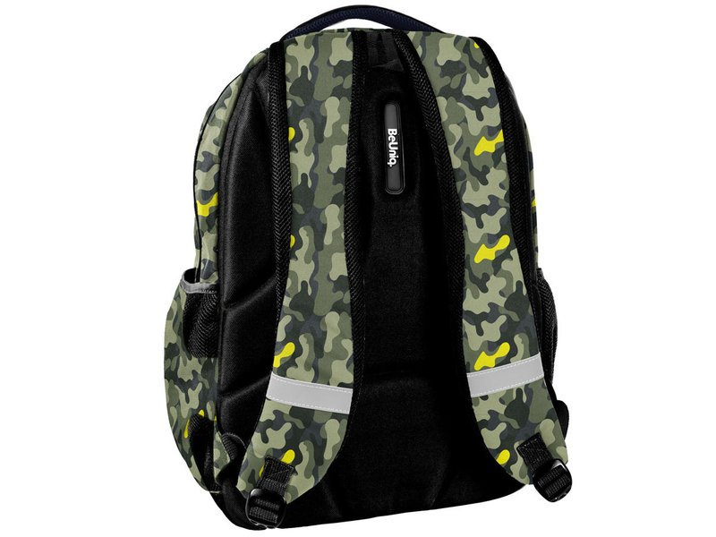 BeUniq Backpack Military - 41 x 30 x 25 cm - Green