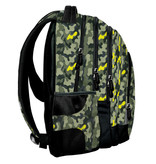 BeUniq Rucksack Militär - 41 x 30 x 25 cm - Grün