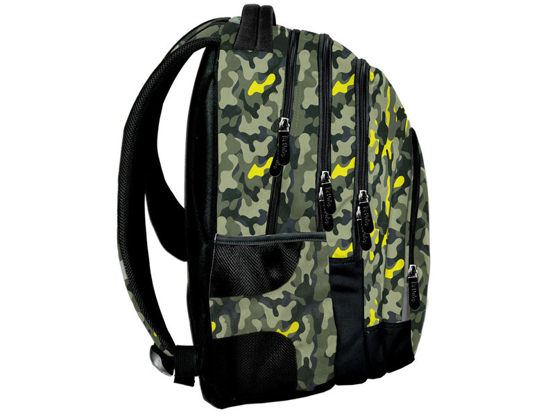 BeUniq Backpack Military - 41 x 30 x 25 cm - Green