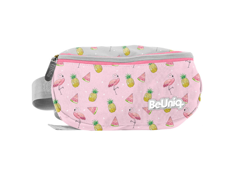 BeUniq Waist bag Tropic - 24 x 13 x 9 cm - Pink