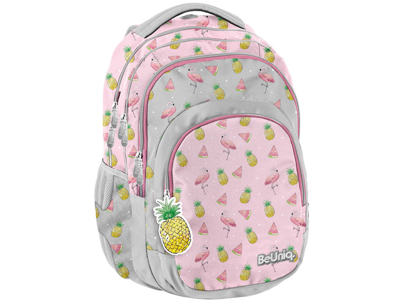 BeUniq Backpack Tropic - 41 x 30 x 25 cm - Pink