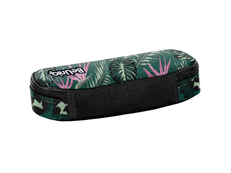 BeUniq Pencil case Jungle - 23 x 10 x 5 cm - Green