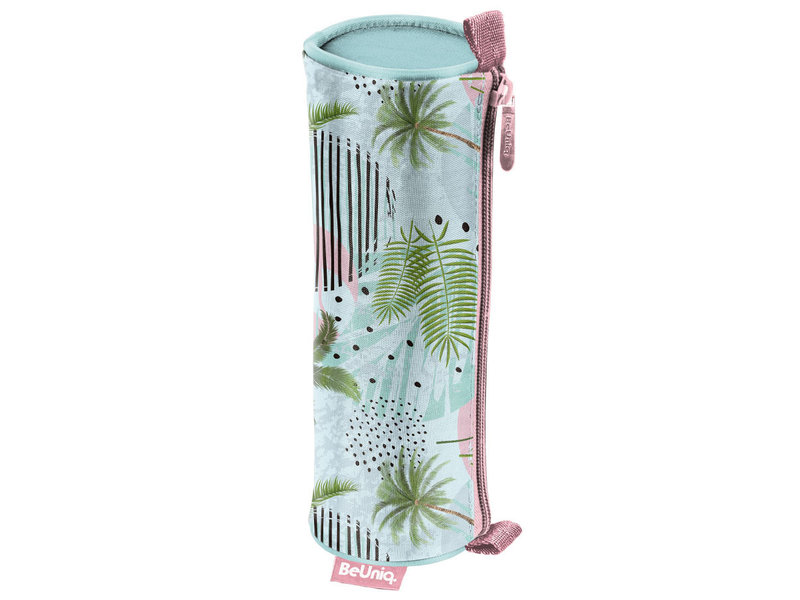 BeUniq Hawaii pouch - 22 x 8 x 8 cm - Aqua