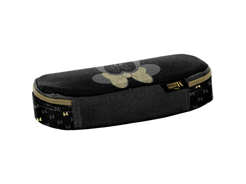 BeUniq Etui Minnie Gold - 23 x 10 x 5 cm - Zwart