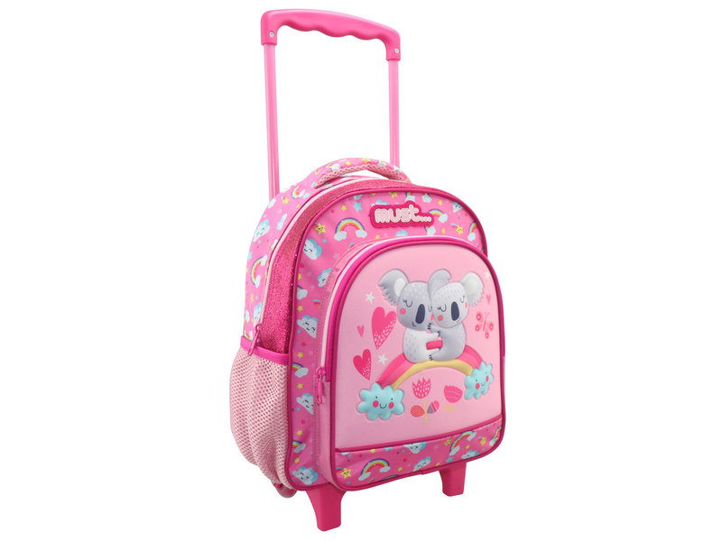 Must Trolley Backpack Koala - 31 x 27 x 10 cm - Polyester