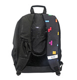 Tetris Rucksack QR-Code - 45 x 33 x 16 cm - Polyester