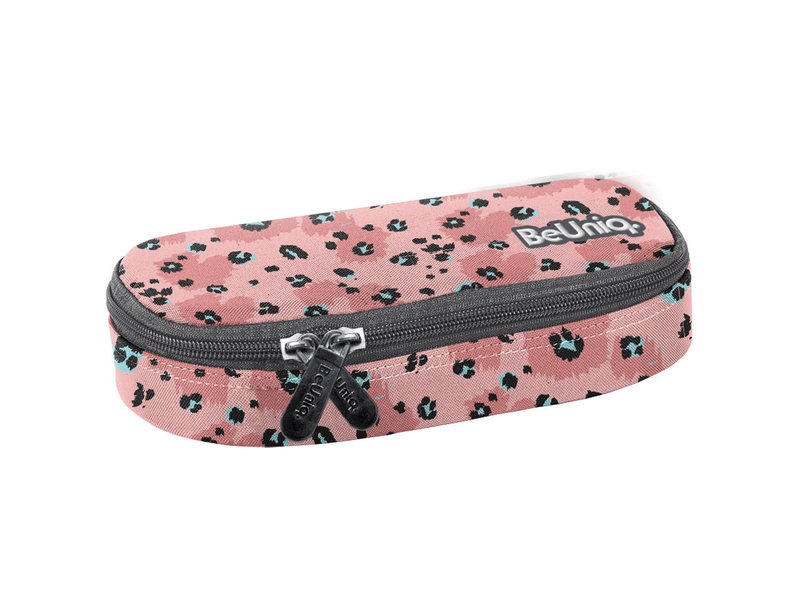 BeUniq Pochette Léopard - 23 x 10 x 5 cm - Rose