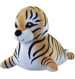 Animal Planet Kuscheltier Toby the Tiger Seal Plüsch - 32 cm - Recyceltes Polyester