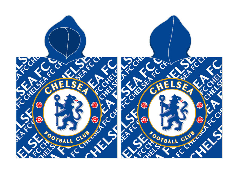 Chelsea Logo Poncho - 60 x 120 cm - Coton