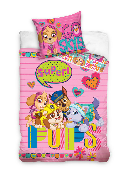 PAW Patrol Bettbezug Super Pups 140 x 200