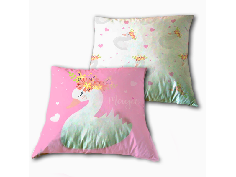 Animal Pictures Coussin Swan - 40 x 40 cm - Polyester