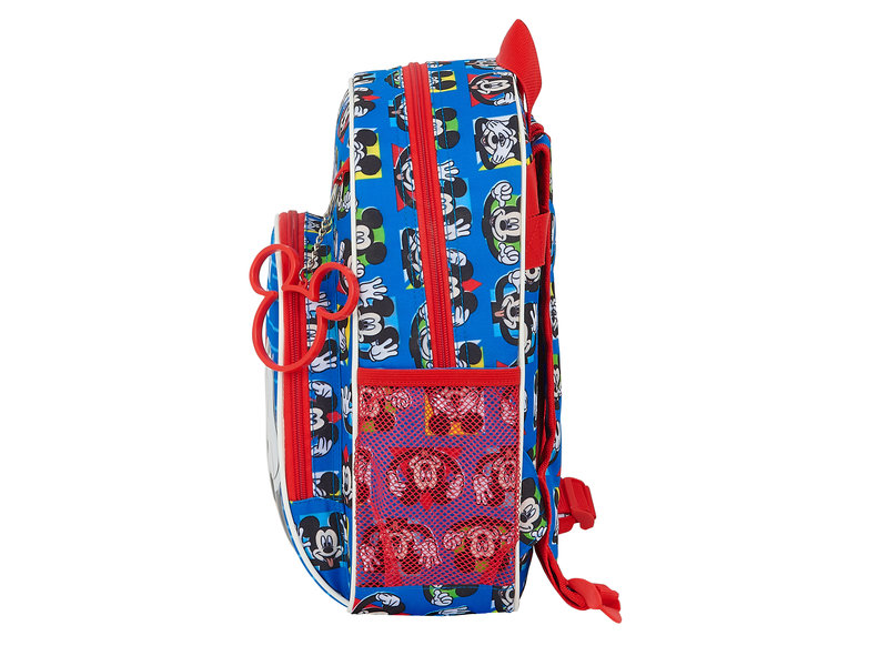 Disney Mickey Mouse Backpack Me Time - 34 x 28 x 10 cm - Polyester