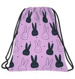 BackUP Gymbag Rabbits - 45 x 35 cm - Polyester