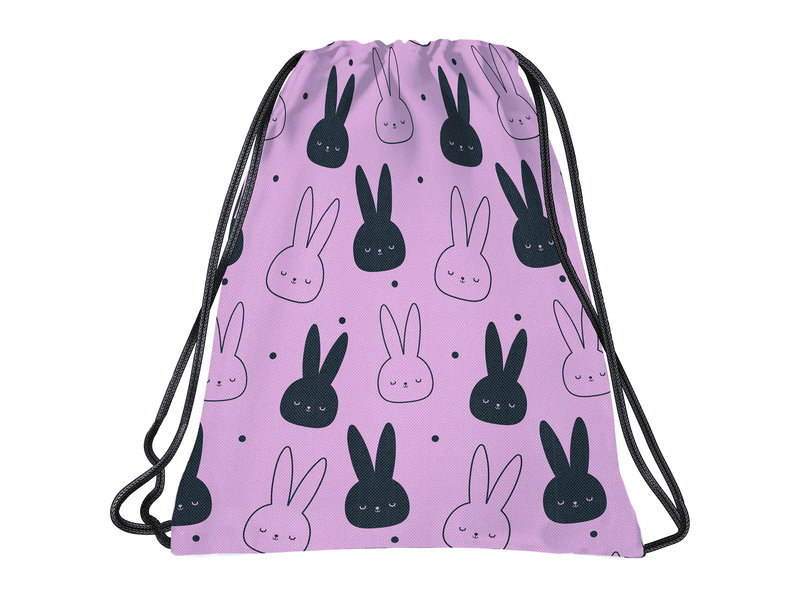 BackUP Gymbag Rabbits - 45 x 35 cm - Polyester