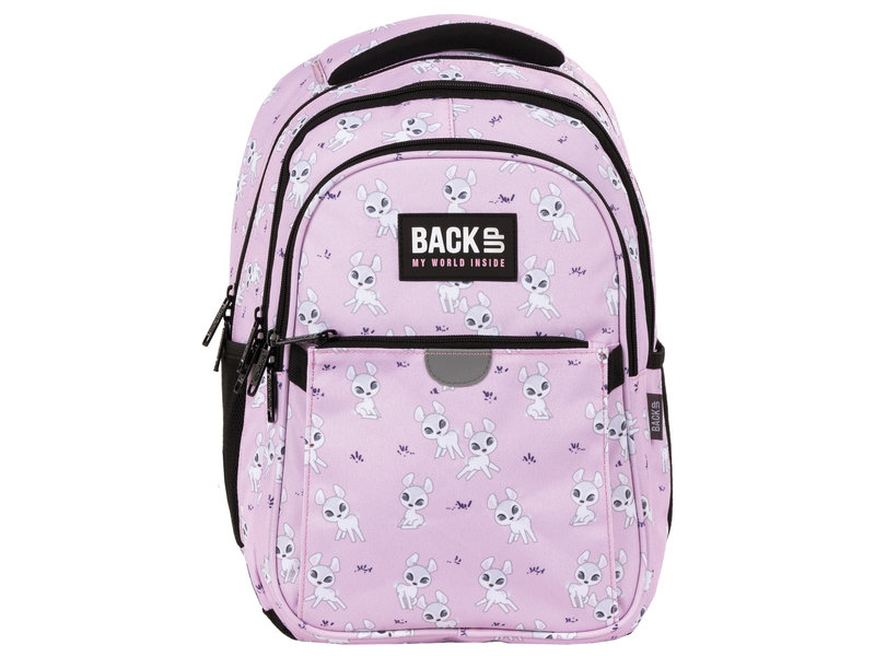 BackUP Backpack Deer - 39 x 27 x 20 cm - Polyester