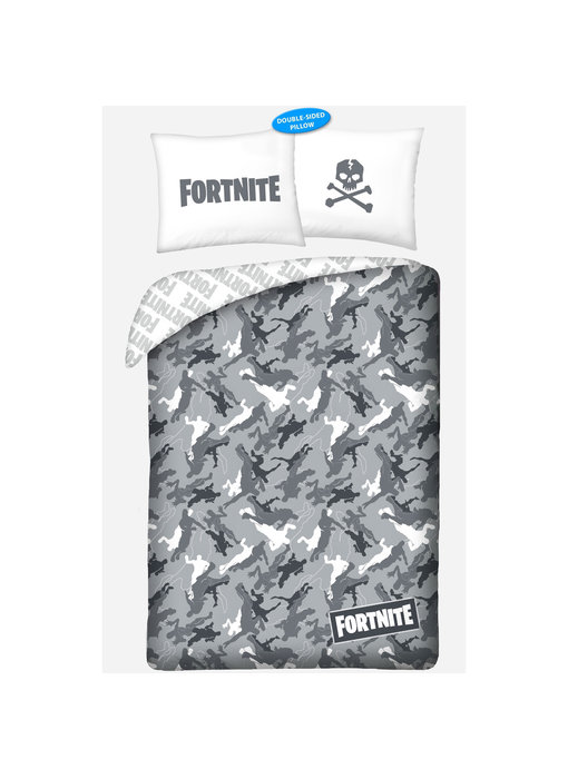 Fortnite Bettbezug Dance Camo 140 x 200 cm Baumwolle