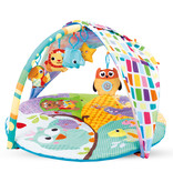 Kidwell Baby gym avec 5 jouets - 84 x 84 x 55 cm