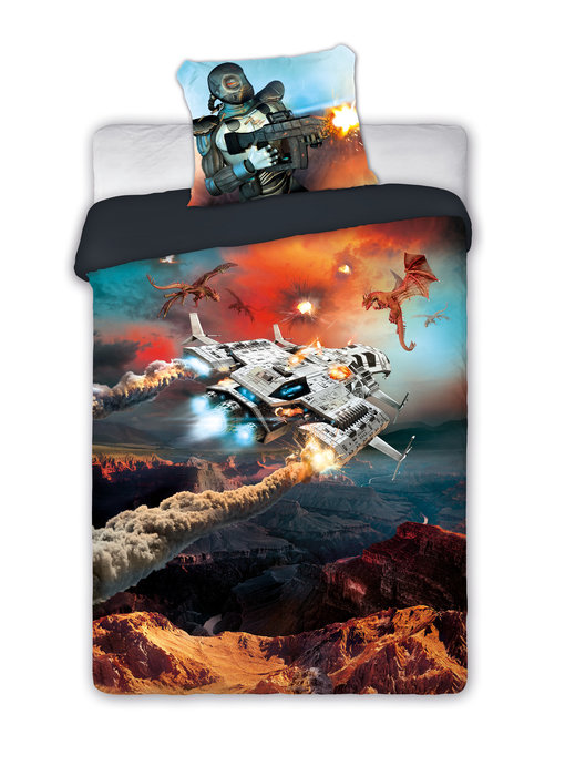 Gaming Housse de couette Galaxy 140 x 200