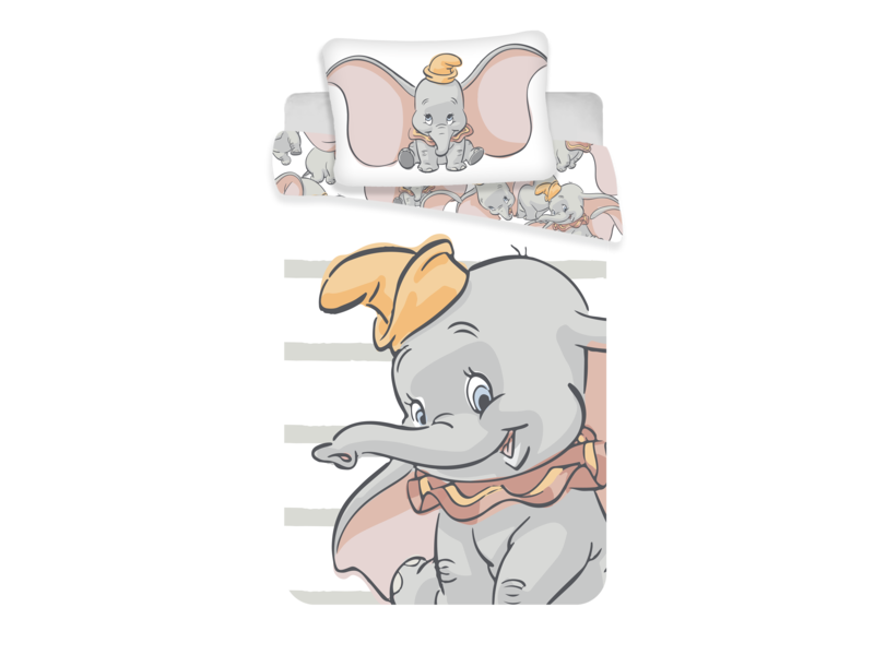 Disney Dumbo Little One BABY Dekbedovertrek - 100x135 cm - Multi