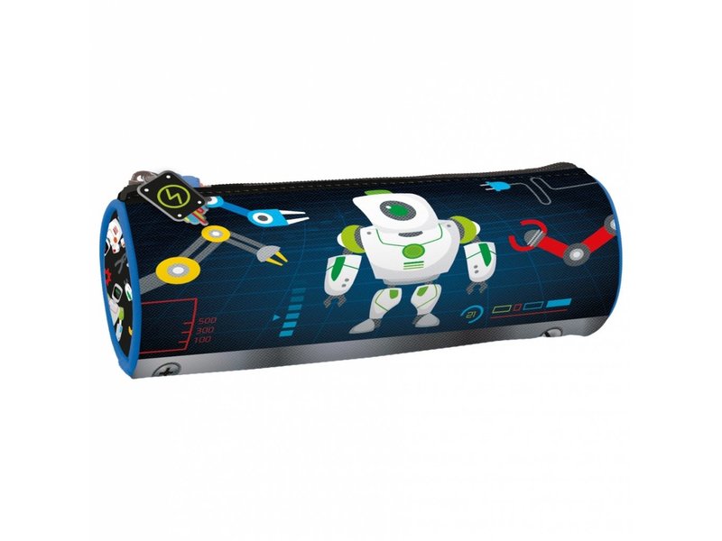 Robot Etui Rond - 21 x 7 cm - Multi