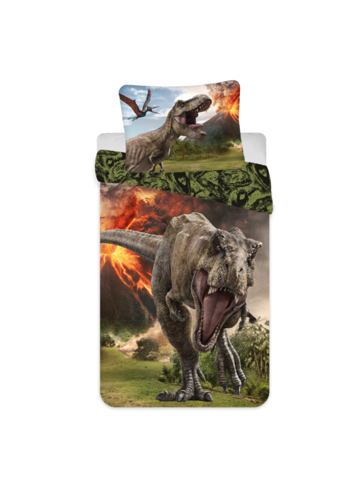 Jurassic World Bettbezug Volcano 140 x 200 Baumwolle