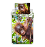 Animal Pictures Bettbezug Orang-Utans - Single - 140 x 200 cm - Baumwolle