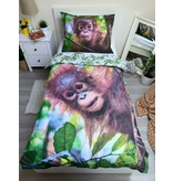 Animal Pictures Bettbezug Orang-Utans - Single - 140 x 200 cm - Baumwolle