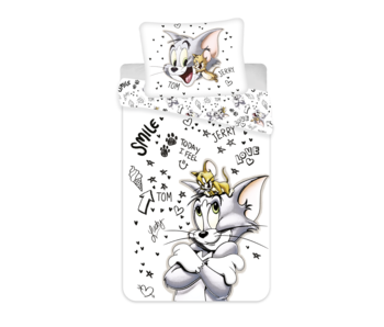 Tom and Jerry Duvet cover Smile 140 x 200 Cotton
