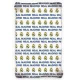 Real Madrid Drap housse Logo - Simple - 90 x 200 cm - Coton