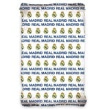 Real Madrid  Hoeslaken Logo - Eenpersoons - 90 x 200 cm - Katoen