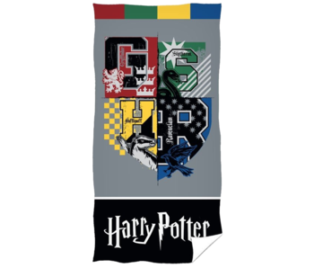 Harry Potter Beach towel Varsity Hogwarts 70 x 140 cm Cotton