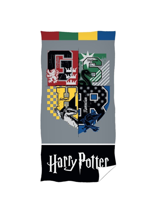 Harry Potter Beach towel Varsity Hogwarts 70 x 140 cm Cotton