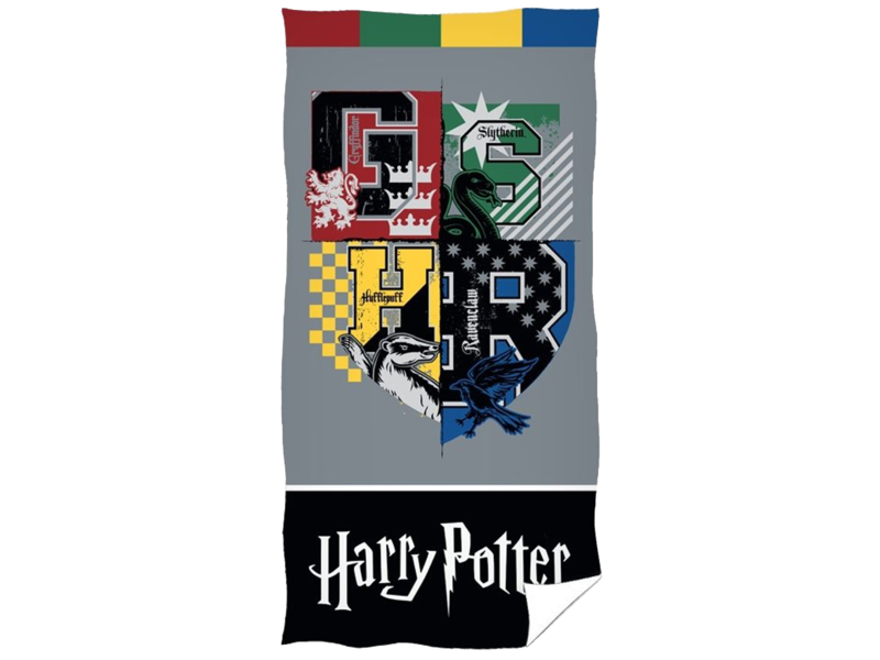 Harry Potter Strandlaken Varsity Hogwarts - 70 x 140 cm - Katoen