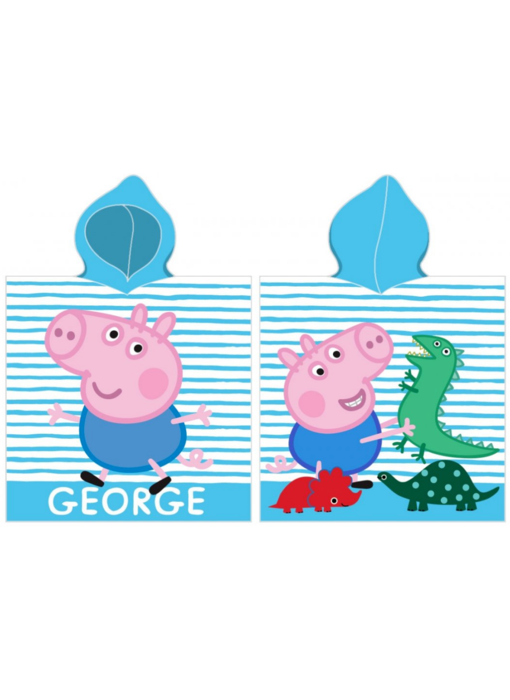 Peppa Pig Poncho George 50 x 115 cm