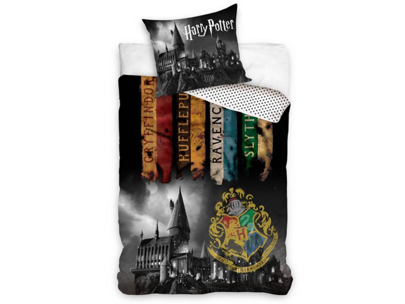 Harry Potter Duvet cover Hogwarts - Single - 140 x 200 cm - Cotton