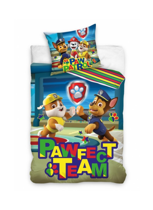 PAW Patrol Bettbezug Pawfect Team 140 x 200 Baumwolle