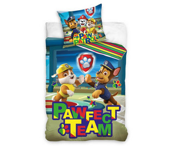 PAW Patrol Dekbedovertrek Pawfect Team 140 x 200 Katoen