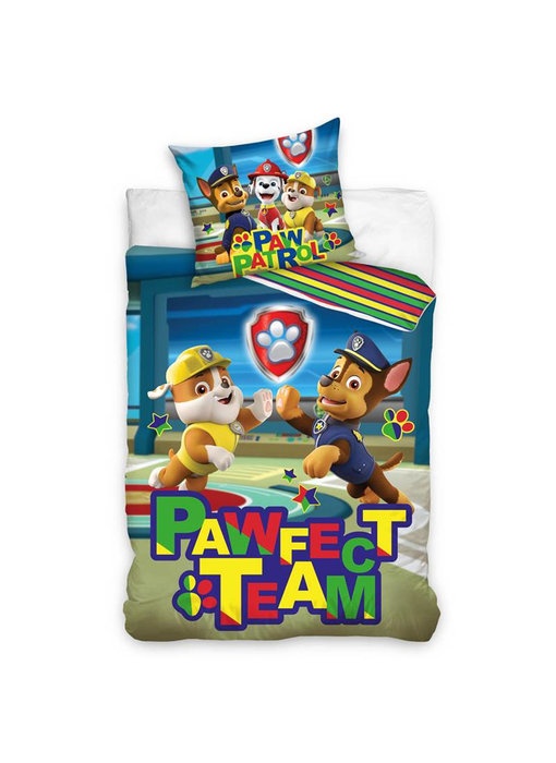 PAW Patrol Bettbezug Pawfect Team 140 x 200 Baumwolle