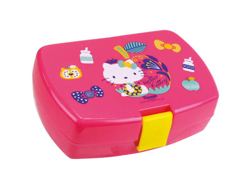 Hello Kitty Lunchbox - 16 x 11 x 5 cm - Roze