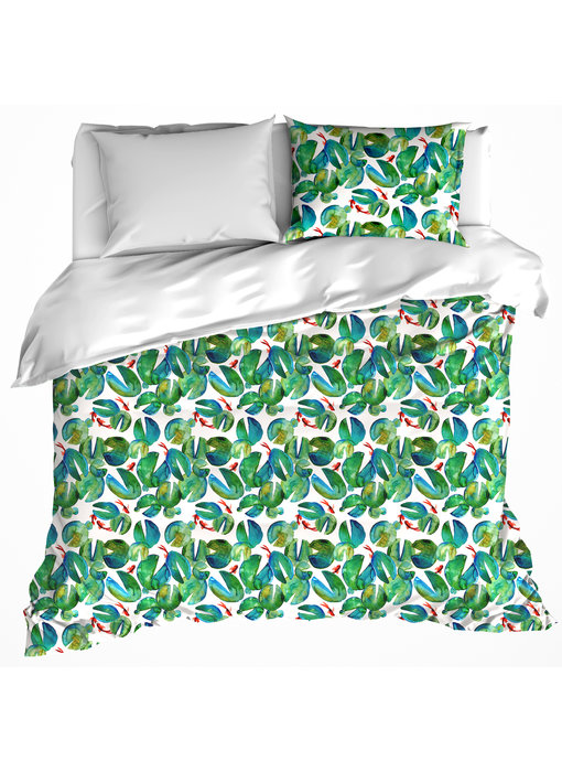 De Witte Lietaer Housse de couette Puddle 260 x 240 cm Coton