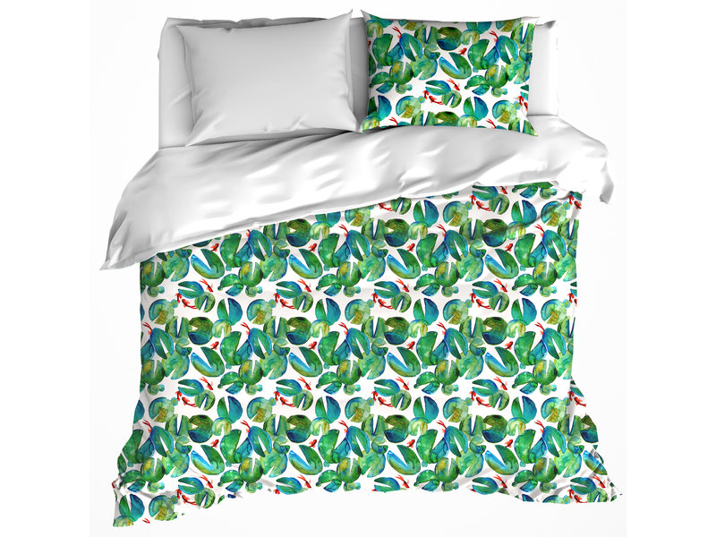 De Witte Lietaer Duvet cover Puddle - Lits Jumeaux - 240 x 220 cm - Cotton