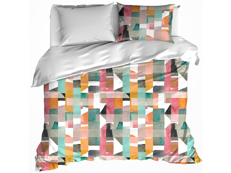 De Witte Lietaer Duvet cover June - Lits Jumeaux - 240 x 220 cm - Cotton