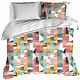 Housse de couette June 200 x 200/220 cm Coton