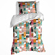 Housse de couette June 140 x 200/220 cm Coton