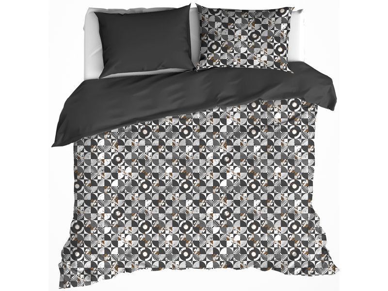 De Witte Lietaer Duvet cover Division - Lits Jumeaux - 240 x 220 cm - Cotton